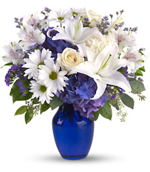 Beautiful in Blue from Martinsville Florist, flower shop in Martinsville, NJ